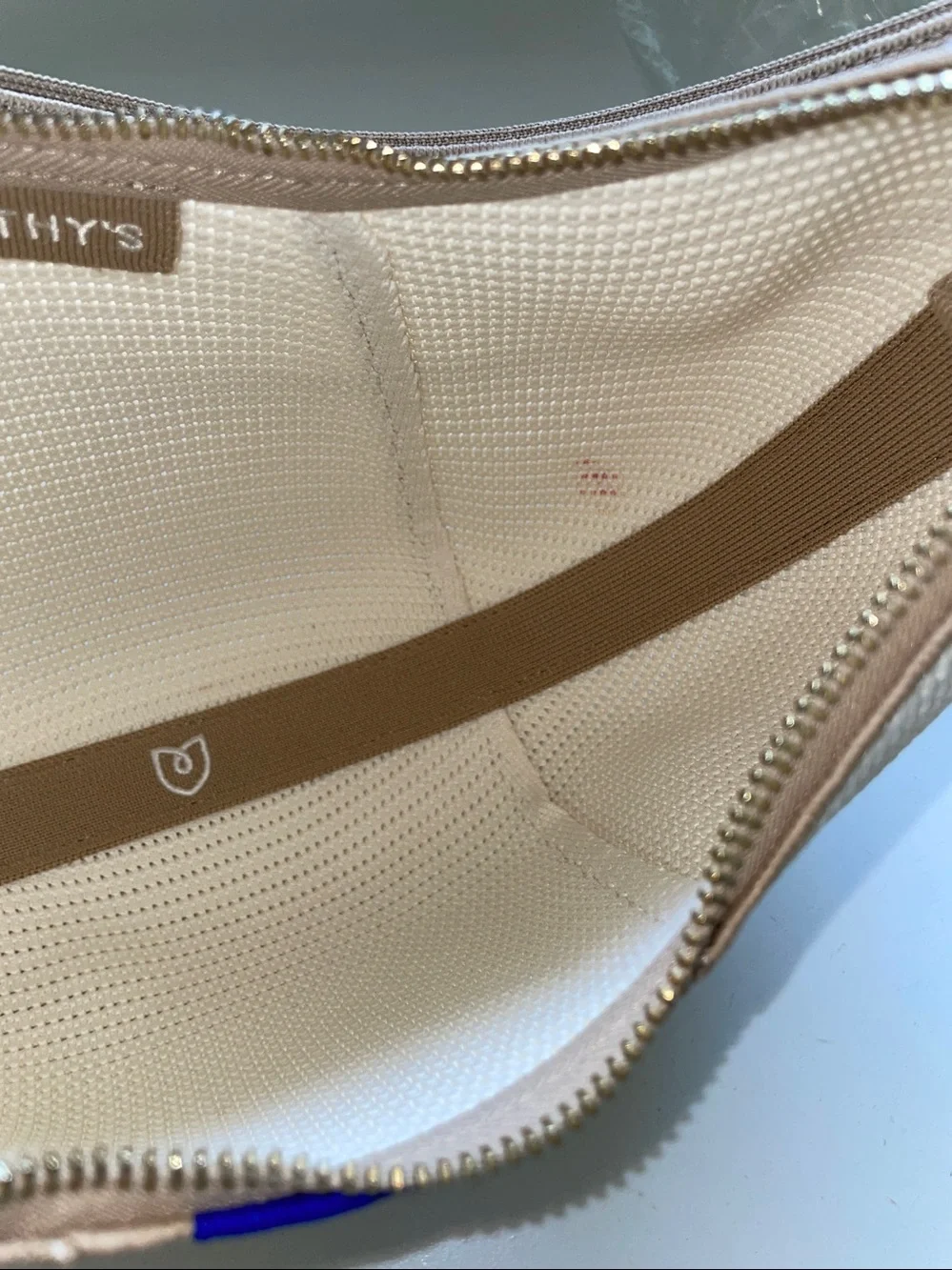 Coastal Quiet Luxury Woven Hobo Shoulder Bag Cream Tan Rothy’s The Crescent Bag